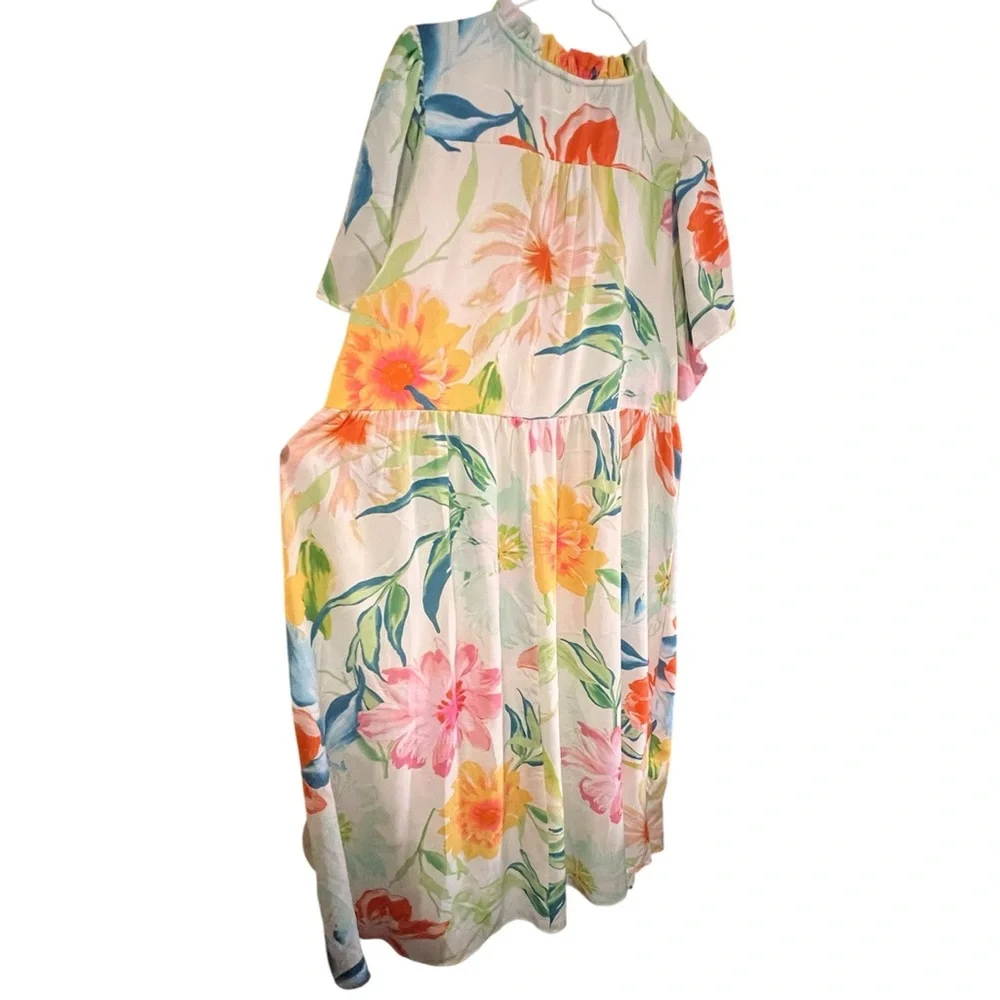 𝐔𝐦𝐠𝐞𝐞 - Floral-Printed Maxi Dress, NWT - Picture 3 of 5